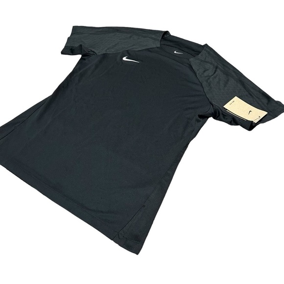 NIKE WOMEN’S DRI-FIT US SS STRIKE III JERSEY BLACK/ANTHRACITE SIZE MEDIUM NWT - Picture 4 of 8